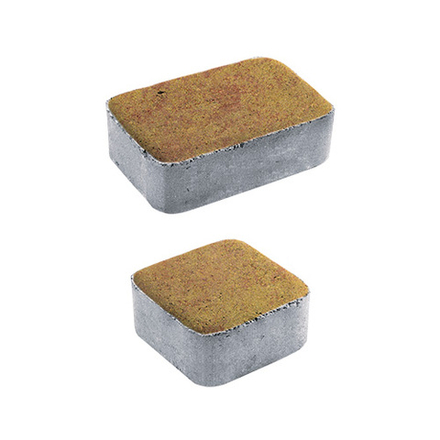 Тротуарная плитка КЛАССИКО - Листопад гладкий Каир, комплект из 2 видов плит