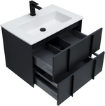 Тумба с раковиной Allen Brau Reality 70 см 1.32004.AM антрацит матовый