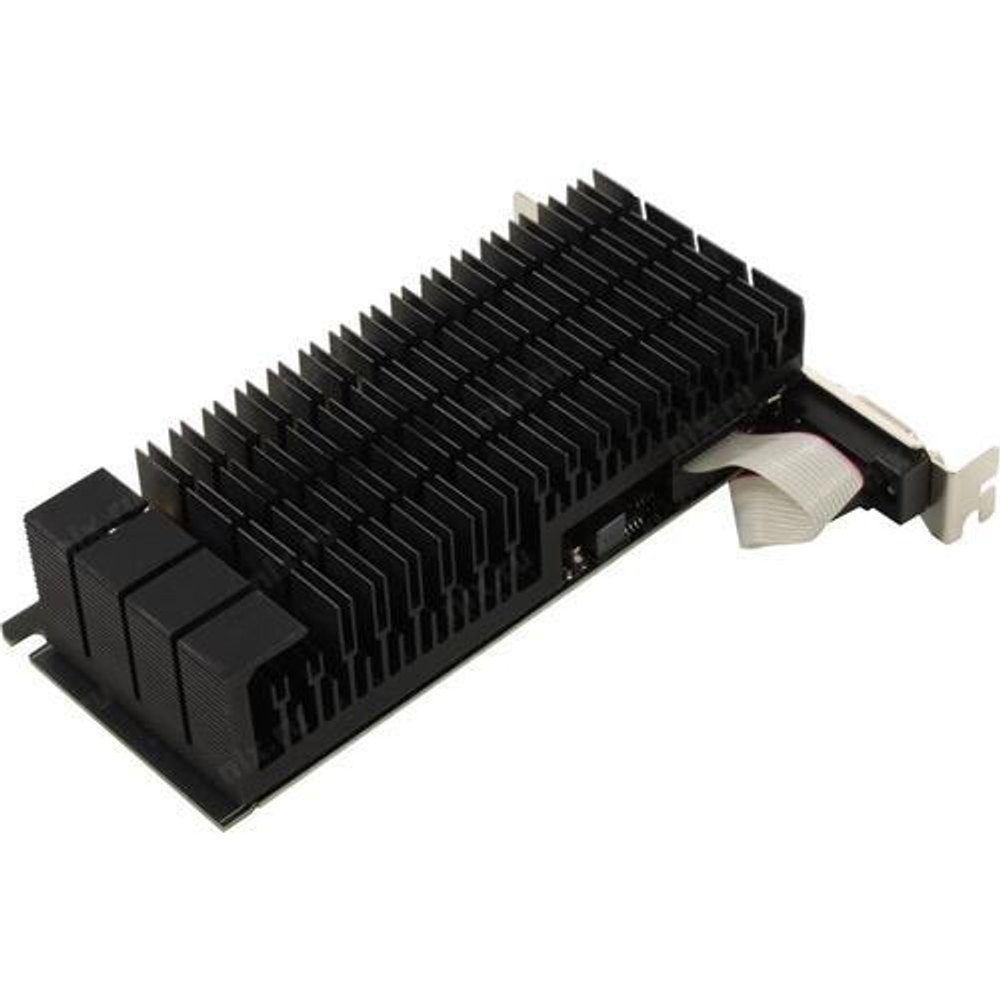 Видеокарта AFOX NVIDIA GeForce GT730, 1Гб GDDR3, 64 бита, LP, Retail, PCIe2.0, пассивная, 2-SLOT, 23Вт, VGA, HDMI, DVI (AF730-1024D3L3-V3)