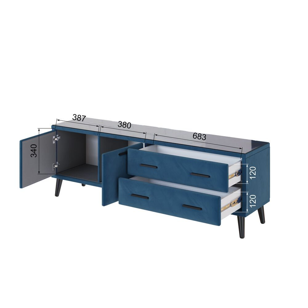 Тумба ТВ Виго 1,6, Атлантида