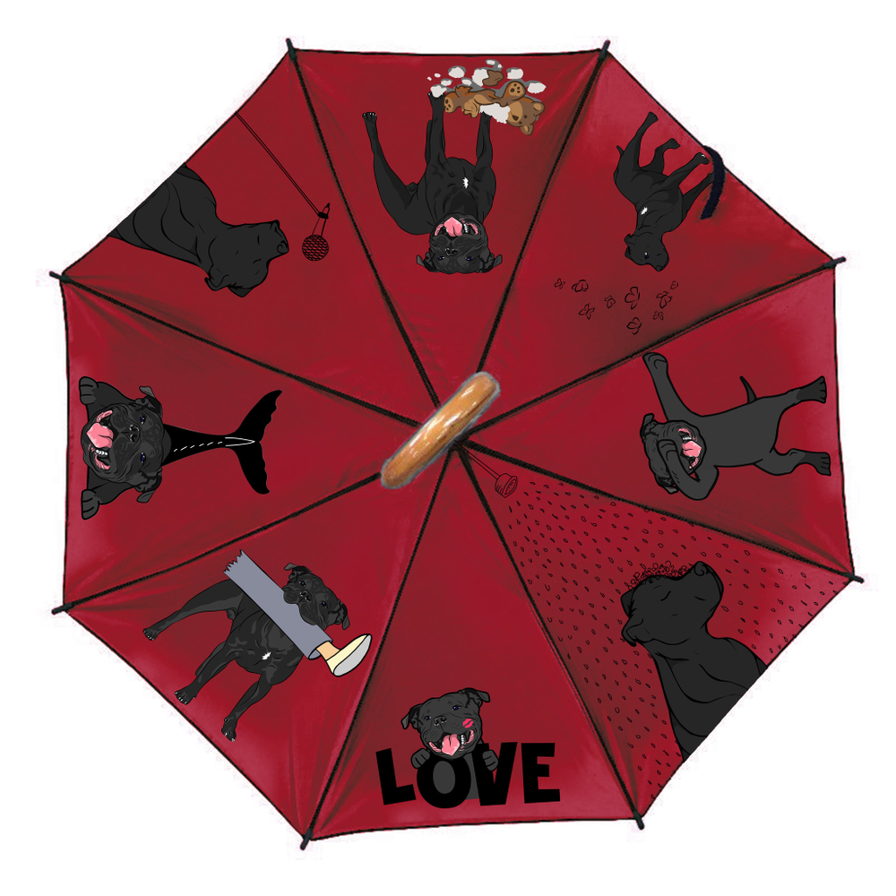 Зонт "Веселые СтаффБули"