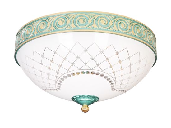 Потолочная люстра Reccagni Angelo PL.7202/3 GREEN