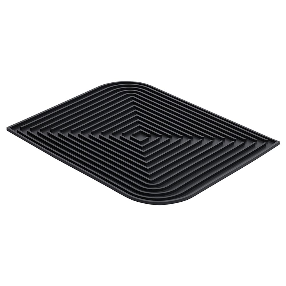 Коврик для сушки посуды Dry Flex, 34,6х44,6 см, графит