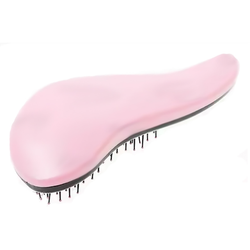 Щетка массажная распутывающая волосы Harizma D’tangler h10646-05 (черная, большая)