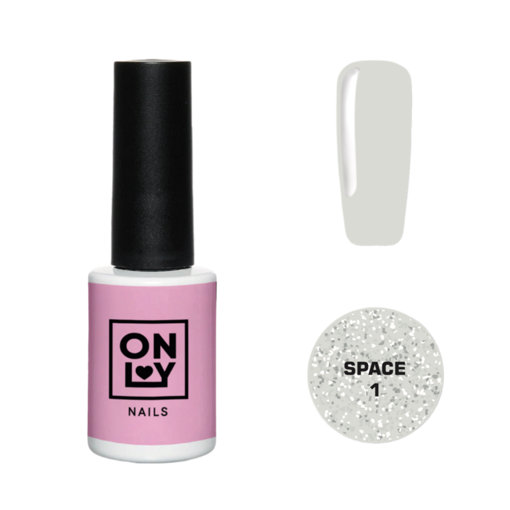 Гель-лак светоотражающий OnlyNails SPACE №1, 10мл