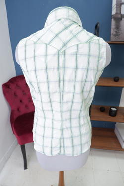 Рубашка H.i.s без рукавов 40 размер