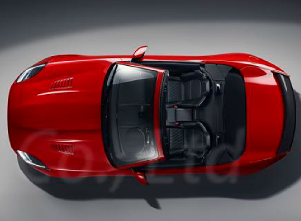 Капот в стиле SVR для Jaguar F-Type 2013-2020 Ягуар