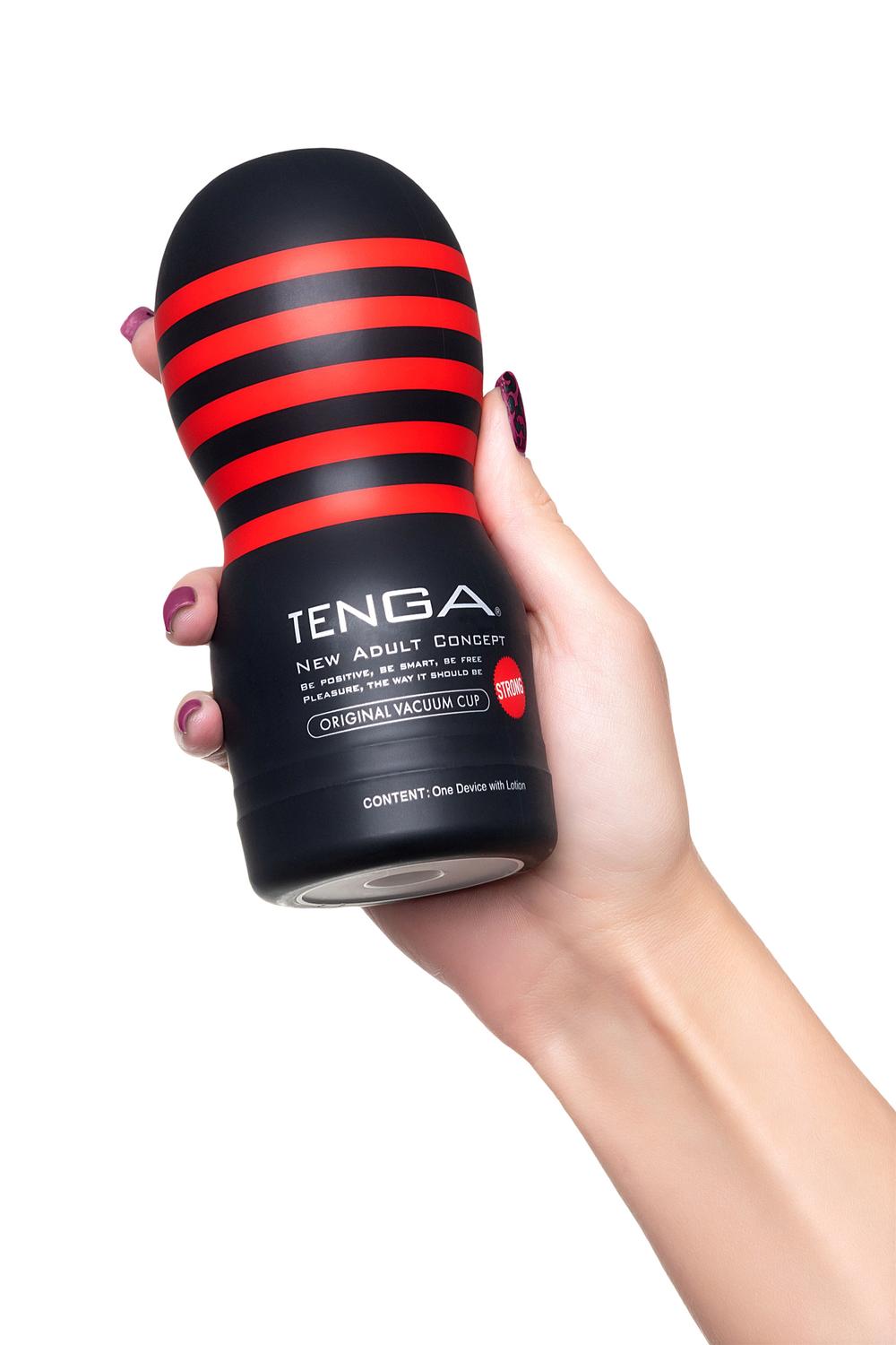 Мастурбатор Tenga Original Vaccum Cup Hard Глубокий Ротик черный