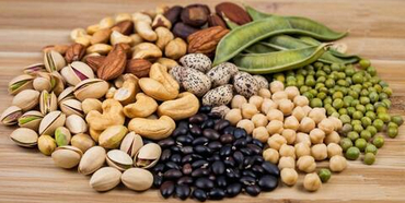Орехи и бобовые