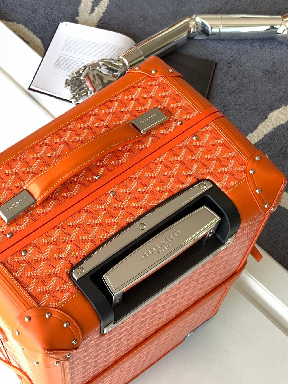 Goyard Bourget PM Trolley Case