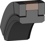 A103 250-227 Поршневое уплотнение для тяжёлых условий эксплуатации 250-227-16