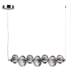 5096/24L L-VISION ODL25 361 хром/дымчатый градиент/металл/стекло Подвес линейный LED 24W 4000K 1948Лм BRUCO