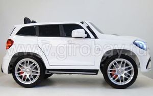 Детский электромобиль River Toys MERCEDES-BENZ GLS63 4WD белый