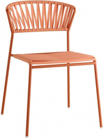 Стул плетеный Scab Design Lisa Club, терракотовый, бисквит