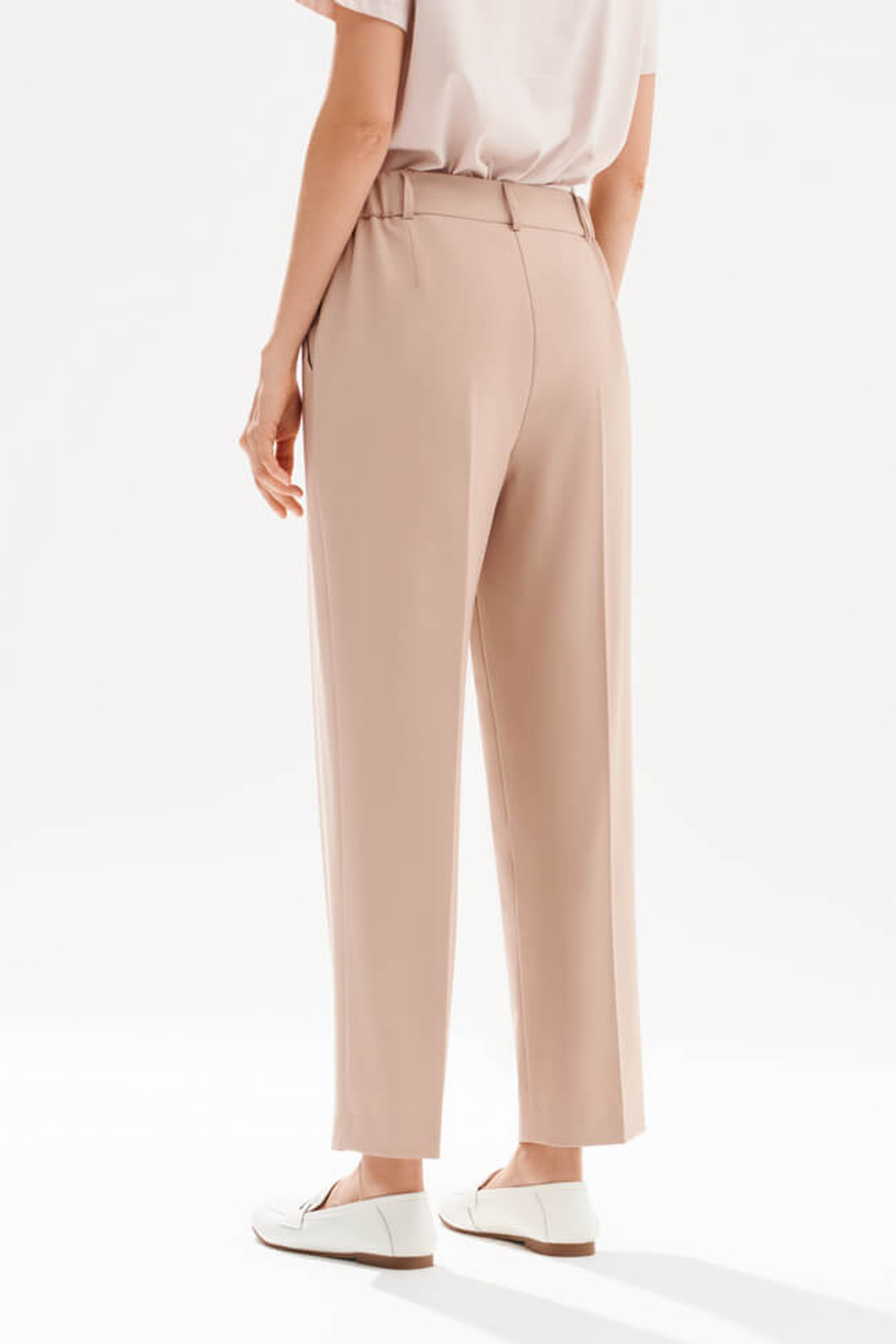 31258 Брюки женские (капучино)