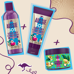Aussie SOS Supercharged Moisture - маска для волос /   450  ml  / GTIN 8006540017197