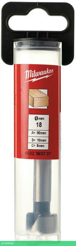 Сверло Milwaukee Forstner 18x50/90мм (4932363707)
