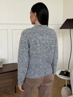 Свитер Детство серый