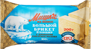 МОРОЖЕНОЕ МИШКА НА ПОЛЮСЕ ТОПЛЕНОЕ МОЛОКО 200ГР FOOD ONE