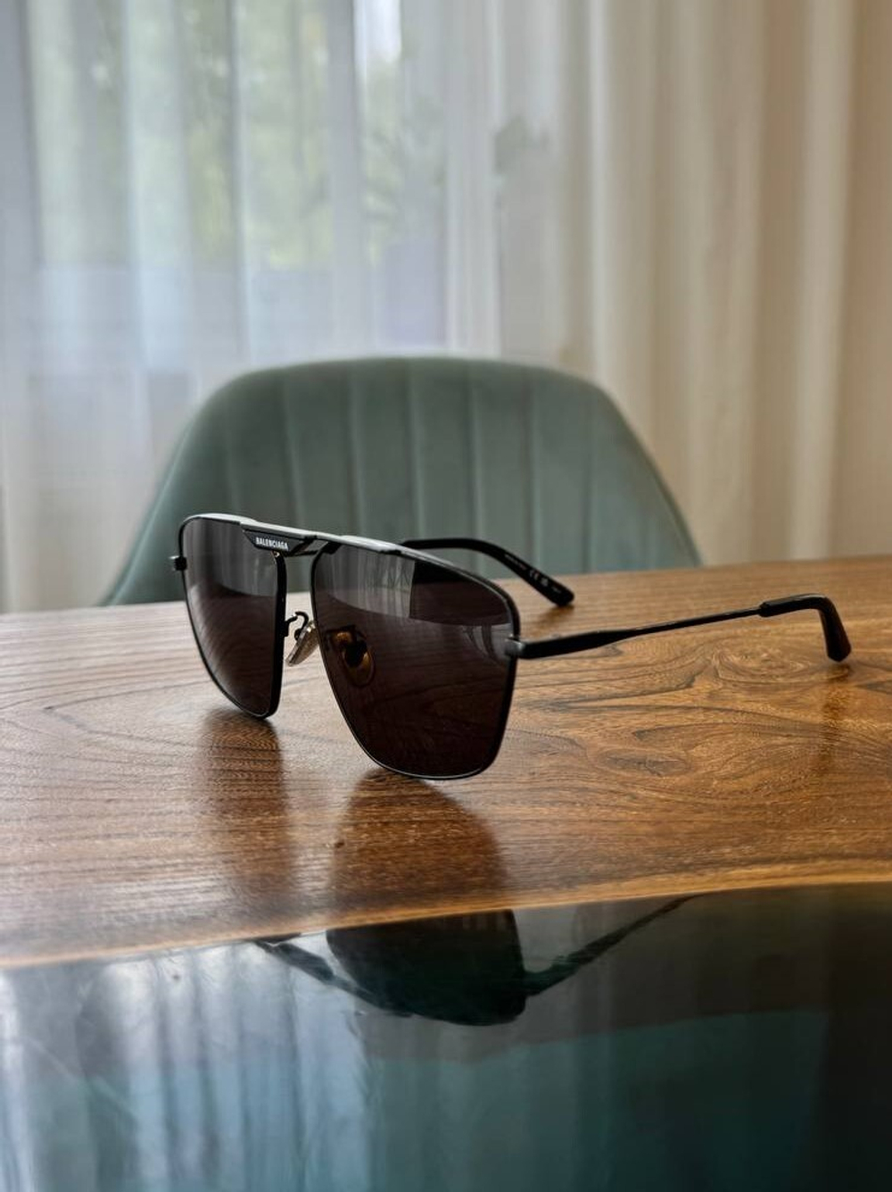 Очки Balenciaga Eyewear Tag 2.0 Navigator-zonnebril