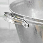 Таз 26л круглый оцинкованный