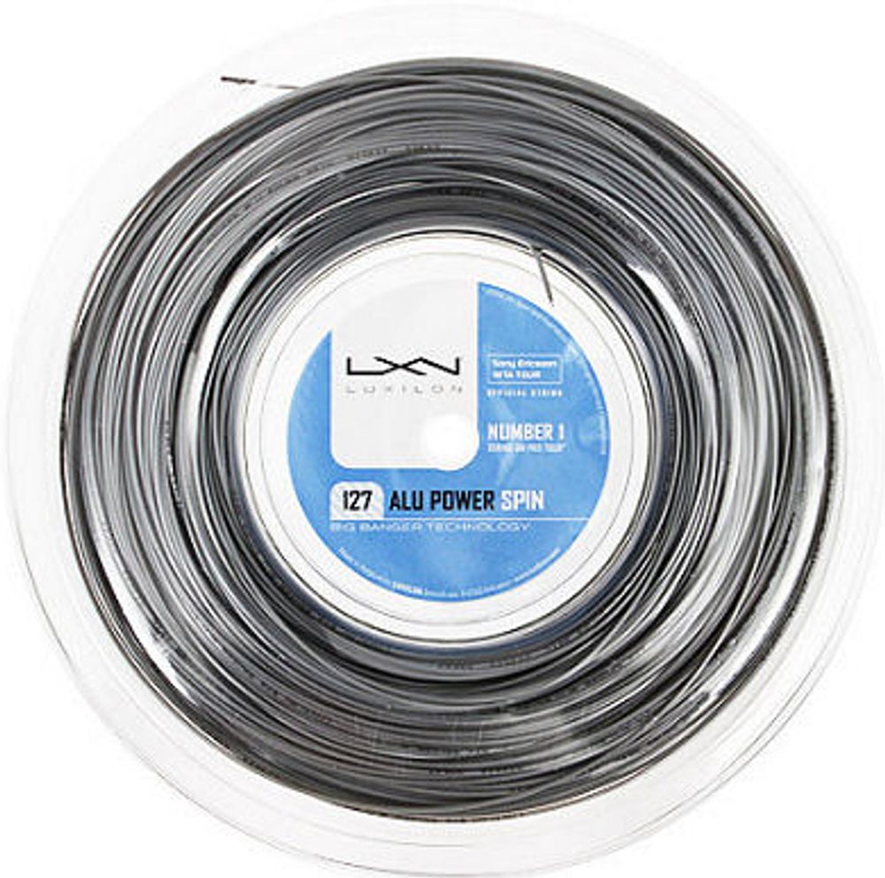 Струны теннисные Luxilon Big Banger Alu Power Spin 127 (220 m)