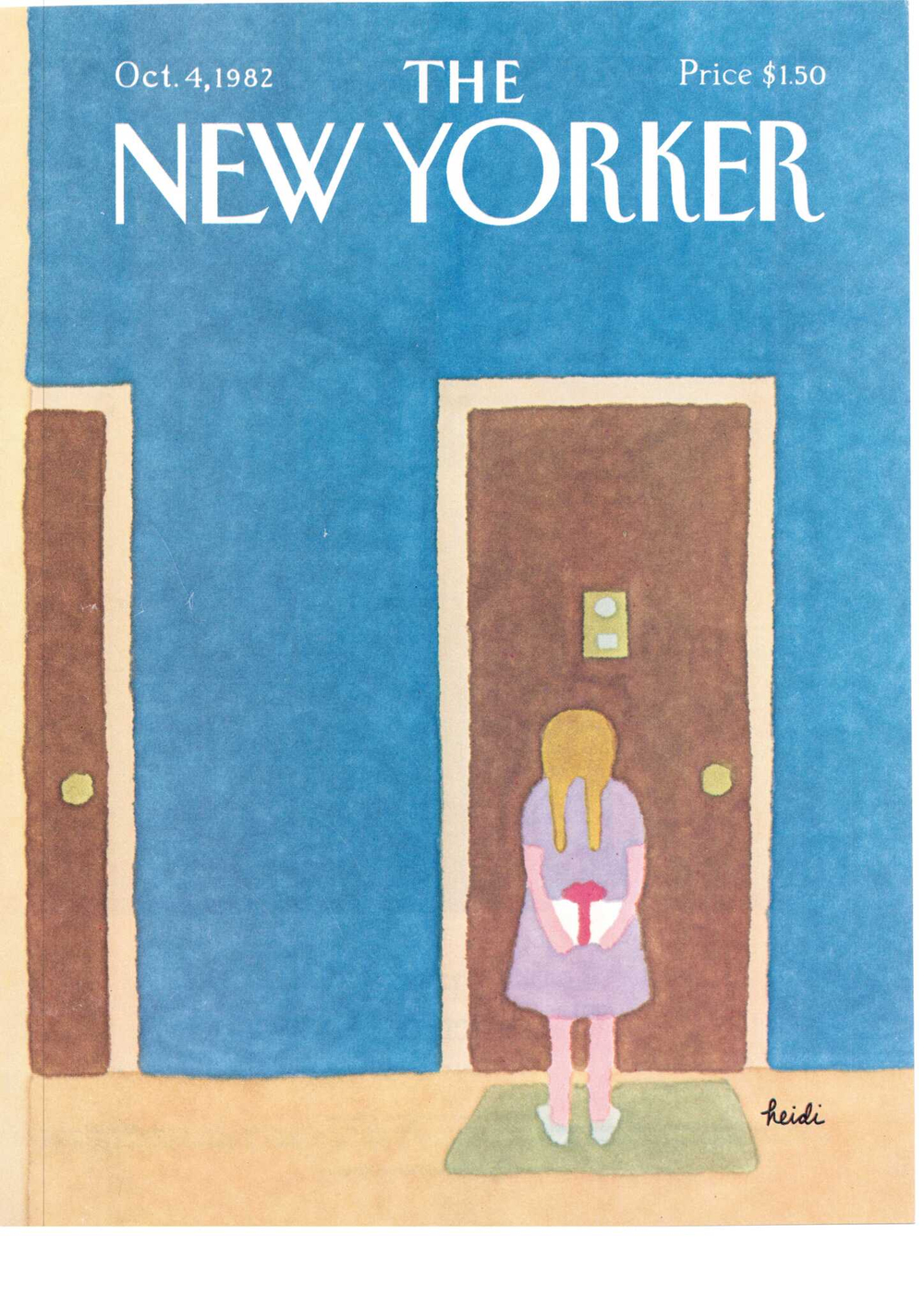 Журнал The New Yorker 04-10-1981, обложка
