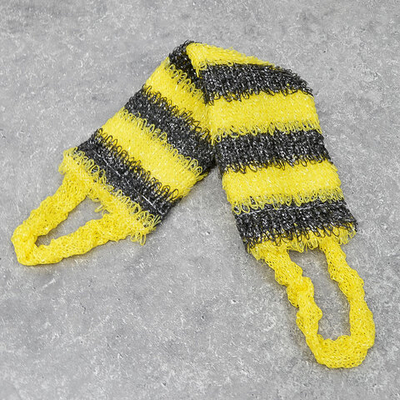 Мочалка "Пчелка" 12*45см