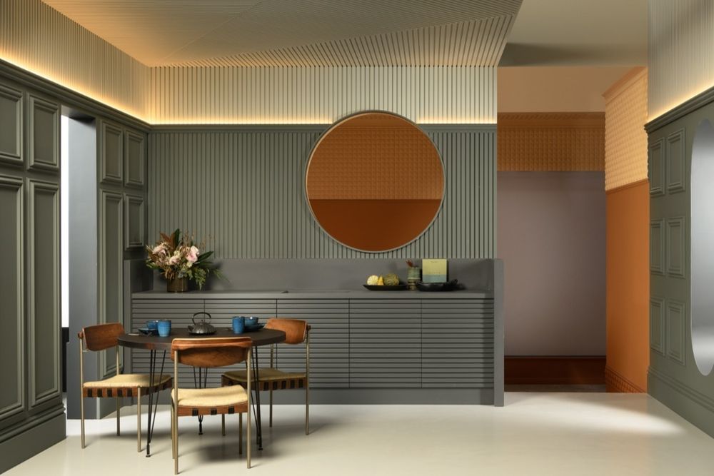 Декоративная панель Bar, 200x25 см