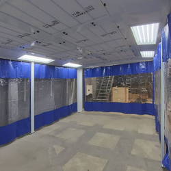 WDK-410 Пост подготовки с диагональным потоком воздуха