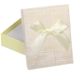 Коробка подарочная «With love» 9*7*3 см, Лимонный