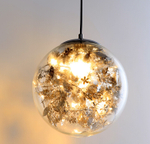 Pendant design lamp Tangle Globe by Artecnica (Silver)