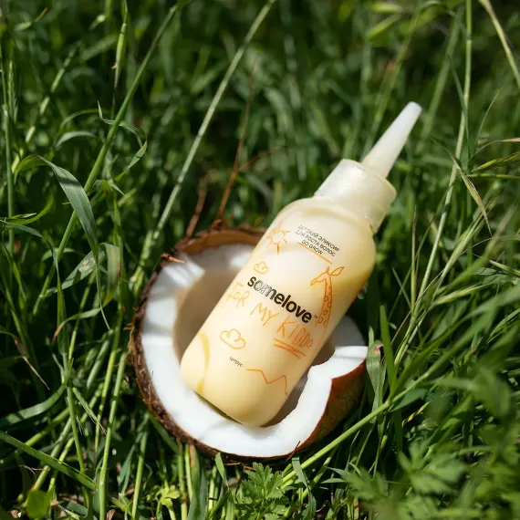 Стимулирующий эликсир для роста детских волос Somelove с ароматом цитрусовых 100мл