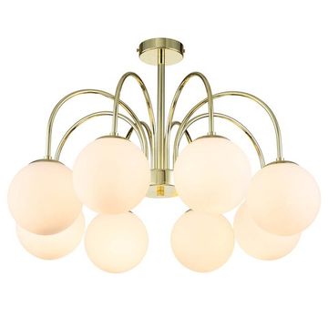 Люстра на штанге 8*E14 13017/8R Gold V000326 золото Voga Indigo