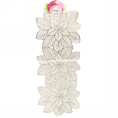 Салфетка на стол 34*90"Кружево» золото