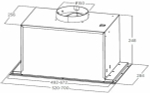 Вытяжка MIDEA MH60I370B