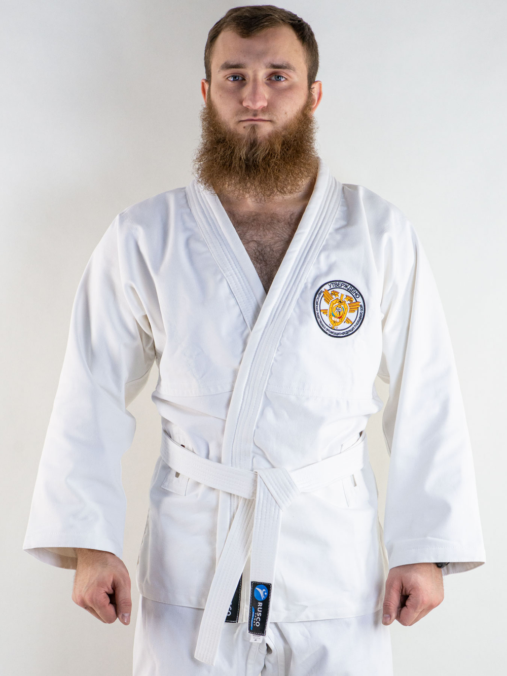 Кимоно для рукопашного боя RUSCO SPORT Classic (белый)