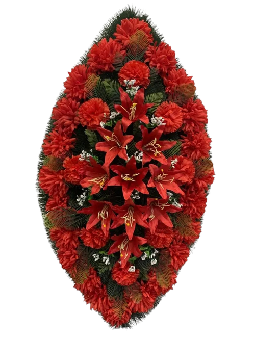 Венок искусственный «Классика №55» (180 см)