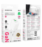 Зарядное устройство на Type-C PD30W Borofone BN29 (white)