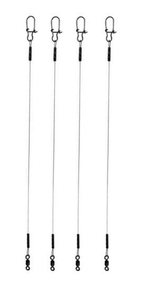 Поводок рыбалки 7 нитей 7,0кг 0,25мм/28см (в уп 2шт )