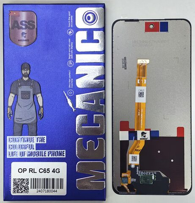 Дисплей Realme/ Oppo C65/ 12X 5G/ N65 5G/ A60 4G/ A3 Pro 5G; Mecanico ASS (ORG New)