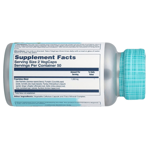 Solaray, SP-16™, смесь для здоровья предстательной железы, 100 капсул VegCap