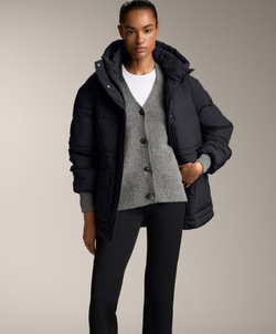 Oysho Мягкий трикотажный кардиган на пуговицах, серый меланж