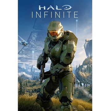 Постер PP34743 Halo Infinite (Planetside)