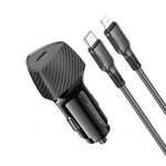 Автомобильное зарядное устройство Для Lightning Borofone BZ31B PD30W QC3.0 (black)