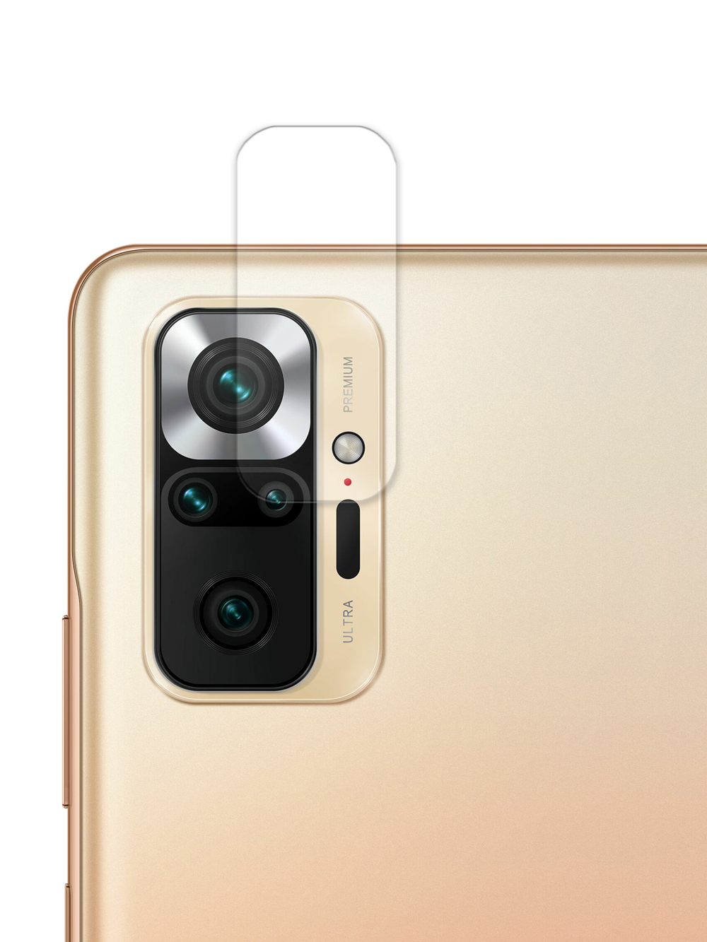 Стекло на камеру ROSCO для Xiaomi Redmi Note 10 Pro оптом (арт. XM-RN10P-CLEAR-CAM-GLASS)