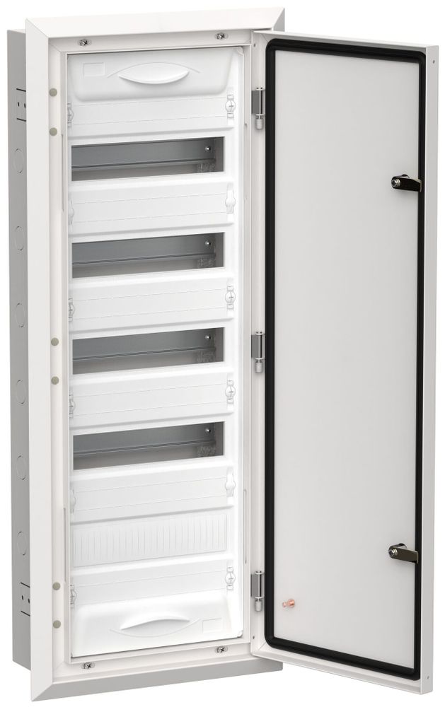 Корпус металлический ЩРВ-60 (1х60) 880х365х130мм IP31 белый (одна дверь) TITAN IEK