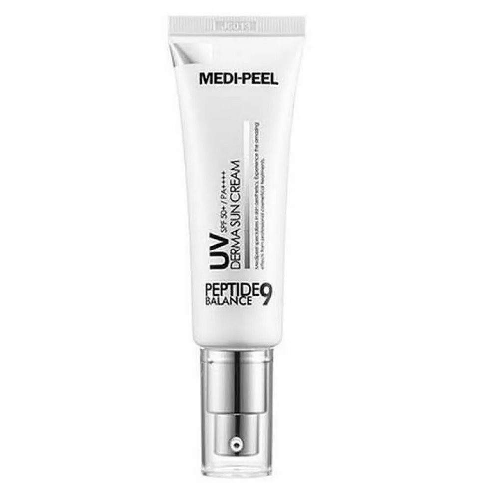 МЕДИ-ПЕЕЛ СолнеЗащитный Крем Пептид9 50г Антивозрастной SPF50+ PA++++ (43303)