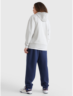 Худи Tommy Jeans Tommy Logo Silver Grey Htr