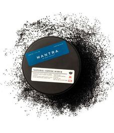 Натуральный кофейно-солевой скраб Mantra, Woody Village